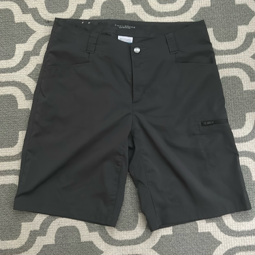 Grey Columbia Omni Shade Mens Shorts